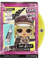lol omg - Lėlė L.O.L. Surprise! Remix Rock Fame Queen & Keytar, 25 cm - 2 nuotrauka