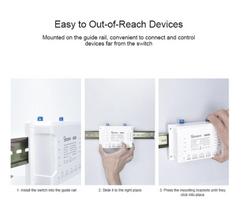 sonoff reles - Jungiklis Sonoff 4CH R3 - 11 nuotrauka