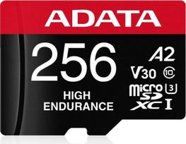 v30 u3 256gb - Adata High Endurance 256GB micro SDXC Сlass 10 + Adapteris - 3 nuotrauka