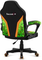 kedes vaiku - Žaidimų kėdė Huzaro Ranger 1.0, juoda/žalia - 6 nuotrauka