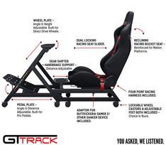 nextiu - Žaidimų kėdė Next Level Racing GTtrack - 11 nuotrauka