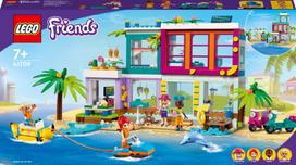 mini namas konstruktorius - 41709 LEGO® Friends Atostogų namelis paplūdimyje - 1 nuotrauka