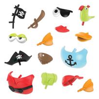 zaislai anciukai - Yookidoo Jet Duck Create A Pirate, 15 vnt. - 3 nuotrauka