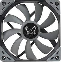 slim fan - Scythe Kaze Flex Slim 120 mm Case Fan KF1215FD18 - 4 nuotrauka