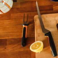 fiskar functional form - Virtuvinių peilių komplektas Fiskars Functional Form Fishing Set, 3 vnt. - 5 nuotrauka