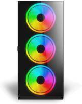 pc argb - Savio Prime X1 ARGB Glass (Black) - 2 nuotrauka