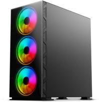 pc argb - Savio Prime X1 ARGB Glass (Black) - 4 nuotrauka