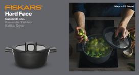 fiskars hard face - Puodas Fiskars 1052227, 220 mm, 3.5 l - 6 nuotrauka