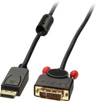 displayport to dvi - Lindy DisplayPort an DVI Kabelis 1m - 1 nuotrauka