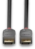 display port laidas - Lindy Anthra Line DisplayPort 1.4 Cable 2m Black - 3 nuotrauka