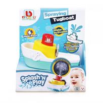 laivas zaislinis - Žaislinis vandeniu šaudantis laivas BB Junior Splash'n'Play Spraying Tugboat 16-89003 - 3 nuotrauka