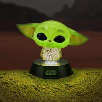 baby yoda - Dekoracija Paladone The Child Icon Light Ambiance, žalia - 4 nuotrauka