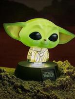 baby yoda - Dekoracija Paladone The Child Icon Light Ambiance, žalia - 5 nuotrauka