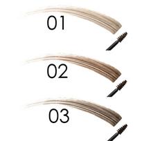 blakstienu tusas bourjois - Antakių tušas Bourjois Paris Brow Fiber Oh Oui Chatain, 6 ml - 3 nuotrauka