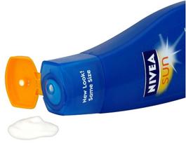 idegio sviestas - Apsauginis kūno pienelis nuo saulės Nivea Sun Protect & Moisture SPF30, 200 ml - 2 nuotrauka