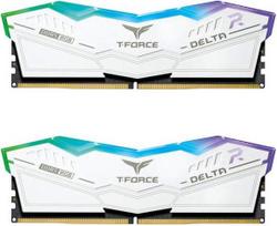 32gb operatyvioji atmintis - Team Group T-Force DELTA TUF Gaming Alliance RGB White, DDR5, 32 GB, 6400 MHz - 1 nuotrauka