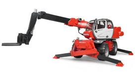 zaislinis krautuvas -  BRUDER Manitou Telescopic MRT 2150 (su aksesuarais), 2129 - 6 nuotrauka