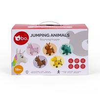 zaislai arklis - Šokinėjimo kamuolys Pulei Jumping Animals Horse, 2 vnt. - 9 nuotrauka