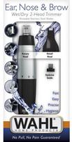 nose trimmer - Wahl Home Ear & Nose & Brow Trimmer 5560-1416 Black/Silver - 3 nuotrauka