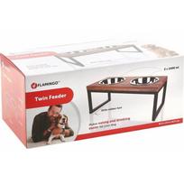 dubeneliai su stovu - Dubenėlis maitinimui Karlie Flamingo Wood, 1.6 l - 3 nuotrauka