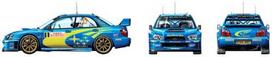 modeliukai subaru - Tamiya - Subaru Impreza WRC Monte Carlo 05, 1/24, 24281 - 4 nuotrauka
