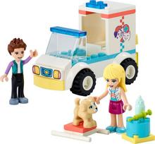 lego greitoji - LEGO Friends Gyvūnų klinikos greitosios pagalbos automobilis 41694 - 4 nuotrauka