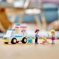 lego greitoji - LEGO Friends Gyvūnų klinikos greitosios pagalbos automobilis 41694 - 10 nuotrauka