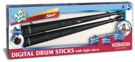 bugnu lazdeles - Komplektas Bontempi Digital Drum Sticks 540210 - 2 nuotrauka