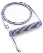 coiled cable - Klaviatūros laidas Cablemod CM-CKCA-CW-PW150PW-R, violetinė - 1 nuotrauka