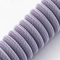 coiled cable - Klaviatūros laidas Cablemod CM-CKCA-CW-PW150PW-R, violetinė - 2 nuotrauka