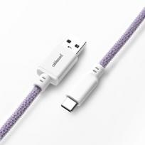 coiled cable - Klaviatūros laidas Cablemod CM-CKCA-CW-PW150PW-R, violetinė - 3 nuotrauka