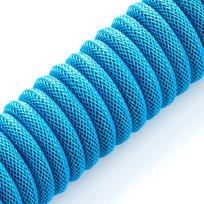 type c i usb a - Klaviatūros laidas Cablemod Pro Coiled Keyboard Cable USB-C / USB Typ-A 150cm, žydra - 2 nuotrauka