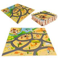 Lavinamasis kilimėlis EcoToys Puzzle Mat 57562, 93.5 cm x 93.5 cm, 9 vnt.