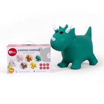 plastikiniai kamuoliukai - Šokinėjimo kamuolys Pulei Jumping Animals Dinosaur, 2 vnt. - 4 nuotrauka