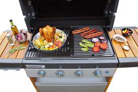 grilio stova - Stovas Campingaz Gourmet barbecue poultry holder, 305 mm x 240 mm x 130 mm - 2 nuotrauka