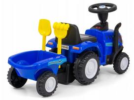 melynas traktorius - Traktorius Milly Mally New Holland T7, mėlynas - 3 nuotrauka