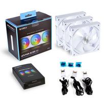 rgb controller -  Lian Li UNI Fan AL120 RGB PWM 3-PACK + Controller - 1 nuotrauka
