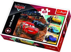 Trefl Disney Cars 3 Lightning McQueen With Friends Puzzle 60pcs 17327