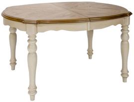 stalai kedes - Valgomojo komplektas Home4you Lily 6 Oak/White - 2 nuotrauka
