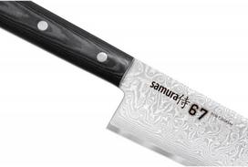 damascus peiliai - Samura DAMASCUS 67 Universal Kitchen Chef’s knife 8.2"/ 208mm - 4 nuotrauka