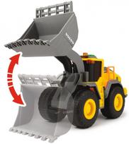 volvo zaisline masinele - Dickie Toys Wheel Loader Volvo, juoda/oranžinė - 2 nuotrauka