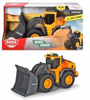 volvo zaisline masinele - Dickie Toys Wheel Loader Volvo, juoda/oranžinė - 5 nuotrauka