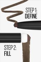 pudra maybelline - Maybelline Express Brow Satin Duo 2in1 antakių pieštukas ir antakių pudra 0,71 g. - Dark Blond - 4 nuotrauka