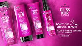 schwarzkopf gliss kur - Schwarzkopf Gliss Ultimate Color purškiamas kondicionierius dažytiems plaukams 200ml - 3 nuotrauka