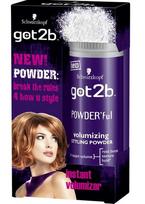 schwarzkopf got2b - Schwarzkopf got2b Powder`ful  Volumizing Styling Powder apimties suteikianti plaukų pudra 10 g. - 3 nuotrauka