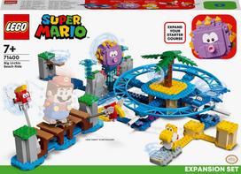 lego mario - LEGO Super Mario Big Urchin paplūdimio karuselės papildomas rinkinys 71400 - 1 nuotrauka