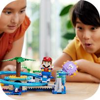 lego mario - LEGO Super Mario Big Urchin paplūdimio karuselės papildomas rinkinys 71400 - 5 nuotrauka
