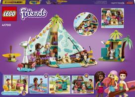 konstruktoriai lego mergaitems - LEGO FRIENDS Glampingas paplūdimyje 41700  - 3 nuotrauka