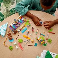 konstruktoriai lego mergaitems - LEGO FRIENDS Glampingas paplūdimyje 41700  - 4 nuotrauka