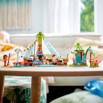 konstruktoriai lego mergaitems - LEGO FRIENDS Glampingas paplūdimyje 41700  - 6 nuotrauka